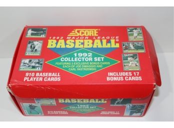 1992 Score Baseball Card Set