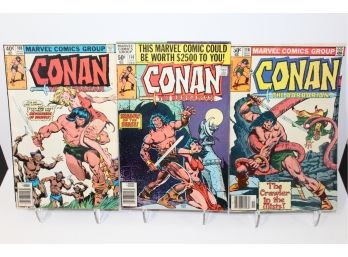 Marvel - Conan The Barbarian #108, #114, #116 - (1979, 1980)