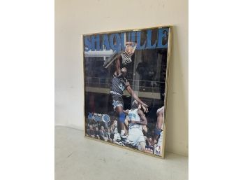 Vintage Shaquille NBA Orlando Magic Poster 20x16