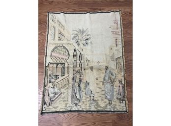 Middle East Street View Tapestry