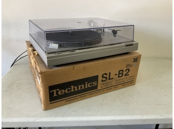 Technics Turntable Model SL B2 - Read Description