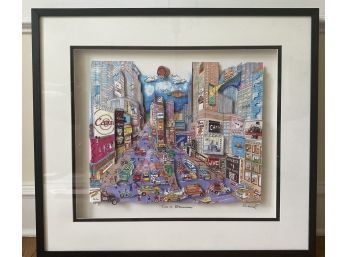 This Is Broadway Baby! / Stephen Szynal 3 D Mixed Media Limited Edition  (LOC W2)