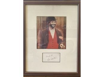 Autograph Of The Late Great Red Skelton  (LOC W2)
