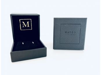 Beautiful Mateo Petite Diamond Earrings New In Box  (LOC W1)