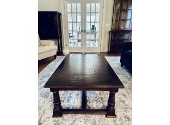 South Cone Trading Co Rustic Style Cocktail Table  (LOC W1)