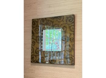 Beautiful Lacquered Wall Mirror   (LOC W2)
