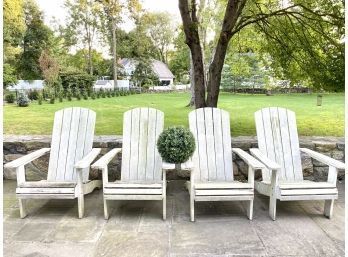 Set Four Adirondack Chairs  (LOC W1)