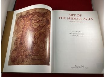 Art Of The Middle Ages Second Edition Hard Cover Book Good Overall Condition
