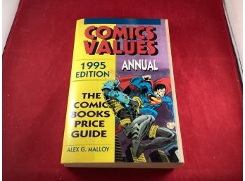 Comic Values Annual 1995 Edition The Comic Books Price Guide Good Overall Condition