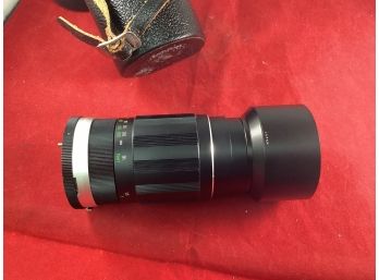 Vintage Miranda Auto 1:3.5 135mm Camera Lens Made In Japan With Original Case See Pictures