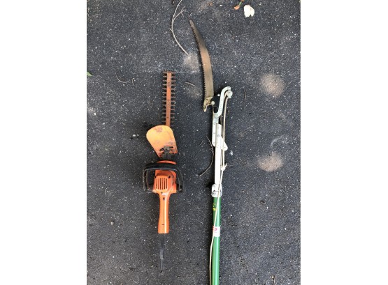 Green Thumb Extension Saw And Hedge Trimmer