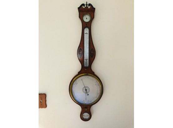 RARE Mercury Barometer By Lione And Somalvico Of London  Circa 1810