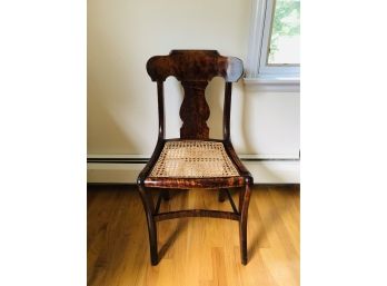 Antique Chair With Canes Seat
