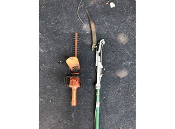 Green Thumb Extension Saw And Hedge Trimmer