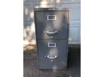 Vintage Industrial File Cabinet