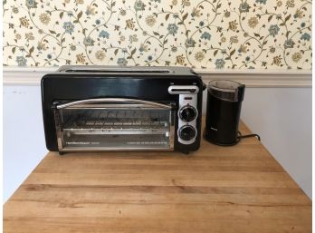 Toaster Oven Combo Ans Coffee Grinder