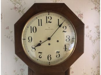 Vintage Hamilton Wall Clock