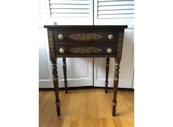 Antique Hitchcock Side Table