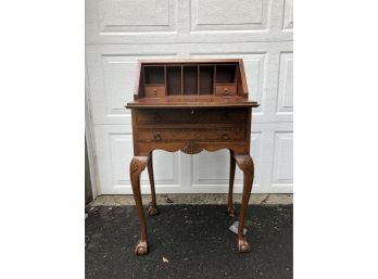 Petite Antique Secretary Desk