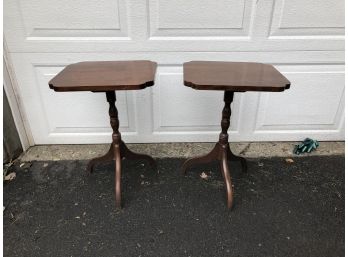 Pair Of Hitchcock Side Tables