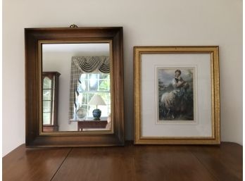 Mirror And Framed Print