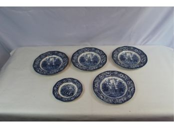 Liberty Blue Dishes, Made In England