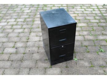 Heavy Metal 2 Drawer File Cabinet
