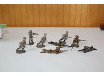WW1 Elastolin Composition Toy Soldiers