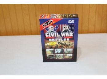 DVD 3 Pack Civil War Battles