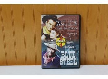 DVD Set John Wayne Angel And The Bad Man & Blue Steel.
