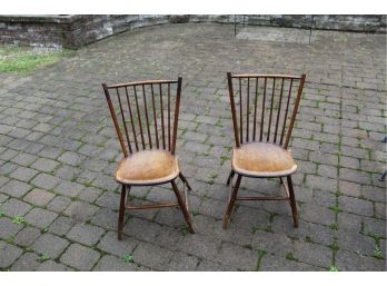 Wooden Chairs Dated 1803