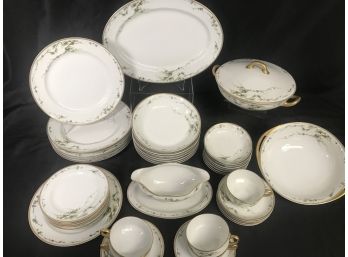 45pc Lot - Vintage Schleiger 432 By Haviland China Set - Made In France - Discontinued Pattern