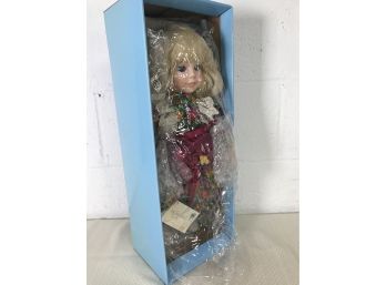 'Kelsey' Betty Jane Carter Musical Collectible Doll By Bette Belle For Goebel,  #220/500, 1993