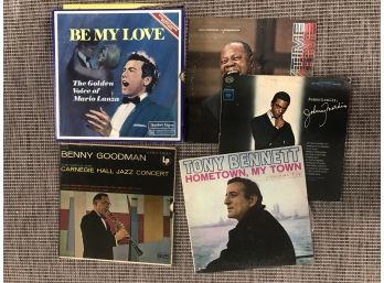 Vintage Albums -  Tony Bennett, Johnny Mathis, Louis Armstrong, Benny Goodman, Mario Lanza
