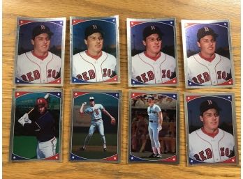 1987 Topps Baseball Shiny Edged Cards 8pc Lot - Cal Ripken, Roger Clemens, Wade Boggs, Kirby Puckett