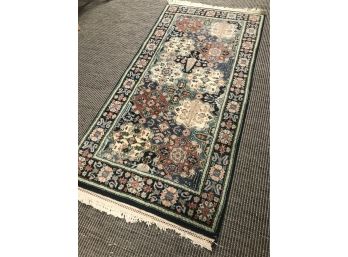 Hearst Castle Collection Wool Rug - Made In India - 58'L X 26'W - Some Edge Issues