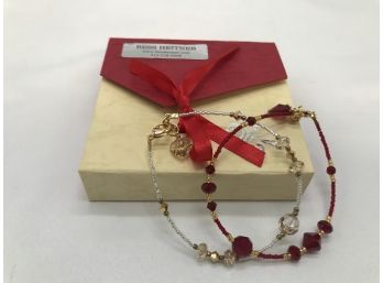 2pc Bracelet Set - New In Original Box, Handcrafted By Bess Leitner