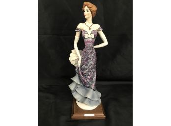 'Florence' Lady With Fan 1990 Figurine - Original Box.