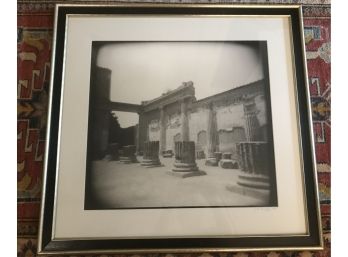 Framed Photo By Scott H. Spitzer, 1999 - Italy - Signed And Dated