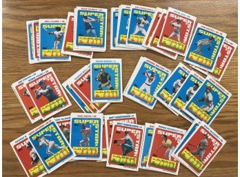 1990 Topps Baseball Cards - Super Star Cards 70 Plus Card Lot
