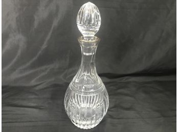 Hanover Gold Waterford Crystal Wine Decanter - MSRP $229 On Replacements, Crafted In Slovenia