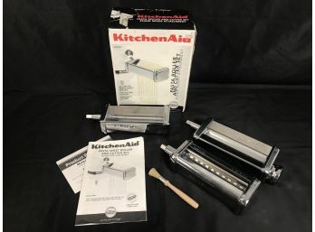 Kitchen Aid Pasta Roller & Cutter Set - Stand Mixer Attachment  MSRP $120