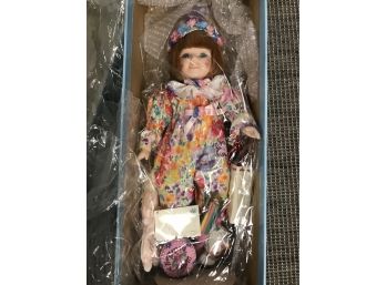 Betty Jane Carter Musical Collector Doll 'Jane' For Goebel  #175/500 COA  1993 Unopened