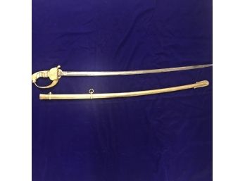 Authentic WWII Sword  - Original Owner Full Details Provided