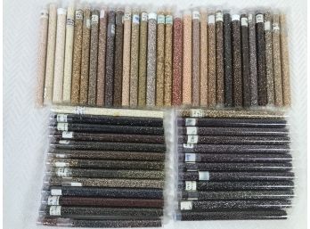 55 PC Lot Of Seed Beads - The Gold & Brown Collection  - New