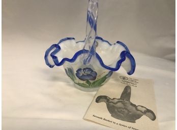 Fenton Legacy Collection - 7th Basket In Series Of 7 For 2000