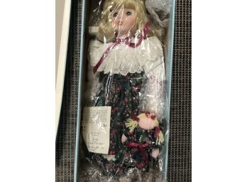 'Jenny' Musical Betty Jane Carter Collectible Doll By Bette Ball For Goebel , #703/1000