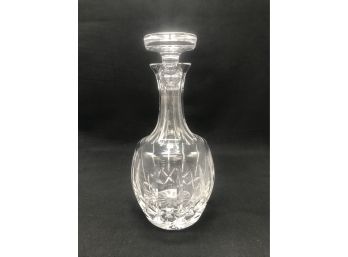 Madelena By ATLANTIS CRYSTAL LIQUOR DECANTER With Stopper - Fabulous!