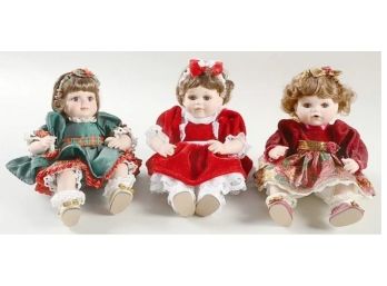 Marie Osmond Collector Dolls - Generations Tiny Tots Trio - Three Doll Set  #1513 C65132