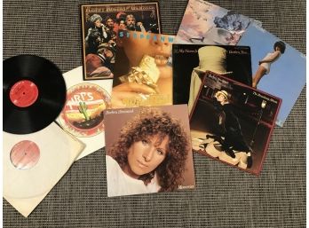 Vintage Albums - 10PC Barbara Streisand, Kenny Rogers, Weather Report Plus
